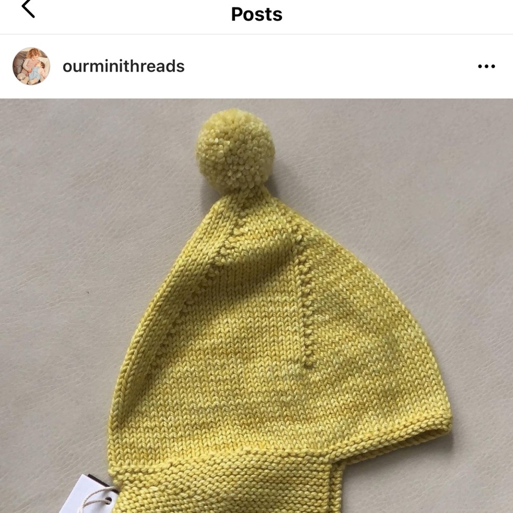 Misha & Puff Pointy Peak Hat - Dijon - Picture 4 of 4